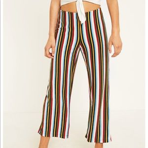 Urban outfitters colorful striped pants